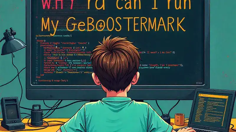 why can't i run my genboostermark code